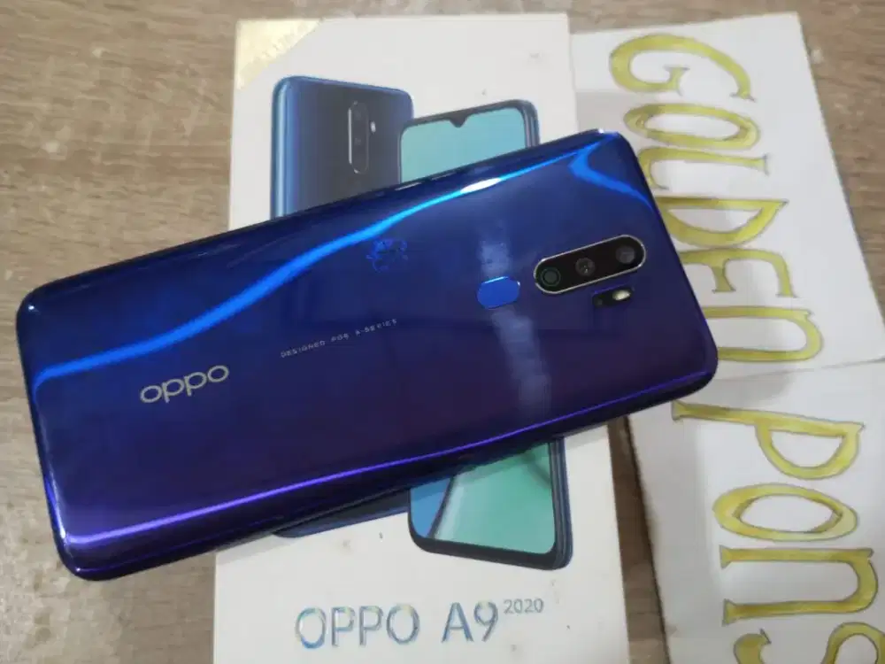 Oppo A9-Finger.4G.Ram 8+5/128GB.ORI.GOLDEN PONSEL