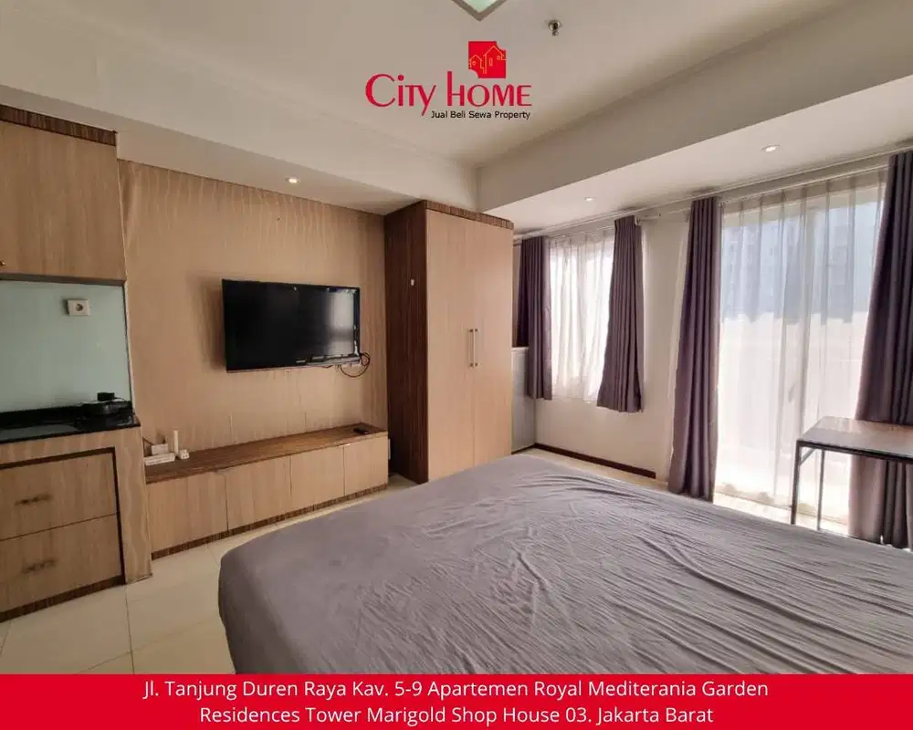 Disewakan apartemen Royal Furnished  type studio