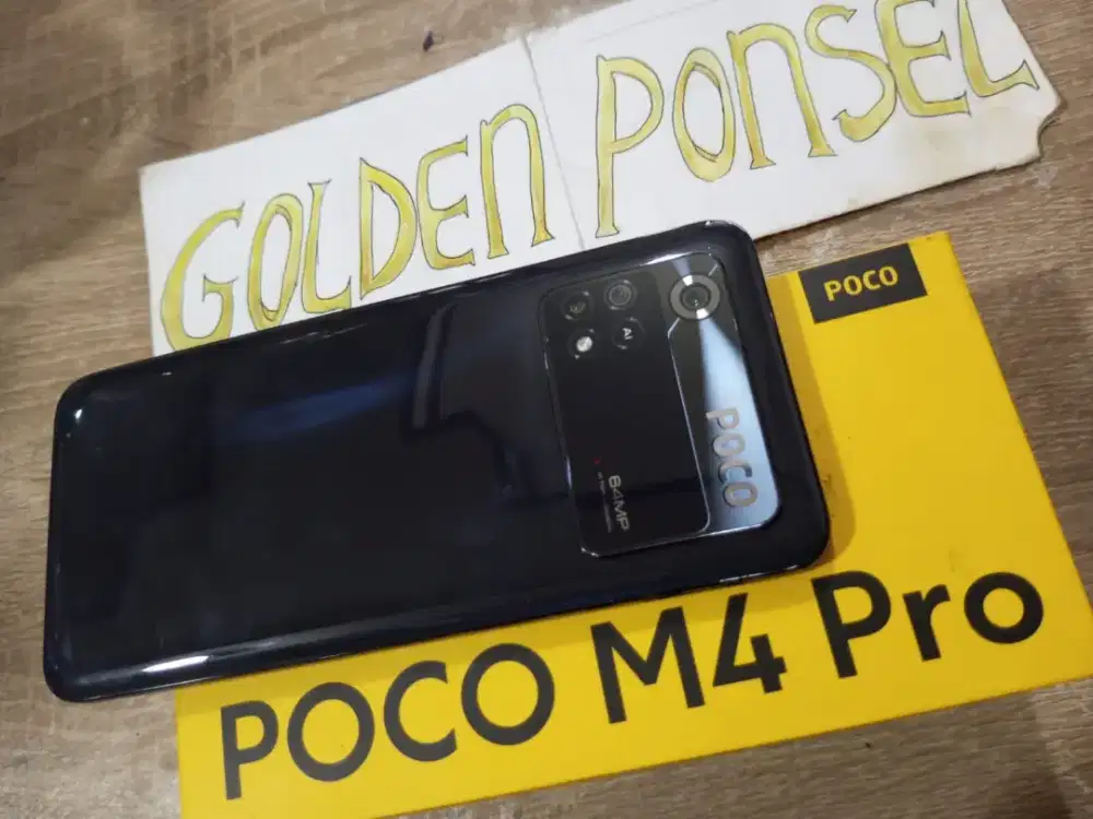 Poco M4 Pro-4G.NFC.Ram 8+4/256GB.ORI.GOLDEN PONSEL