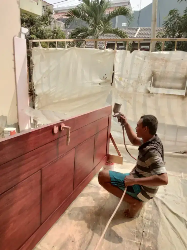 Finishing Melamic - Interior ( Kusen, Pintu , Jendela & Mebel )