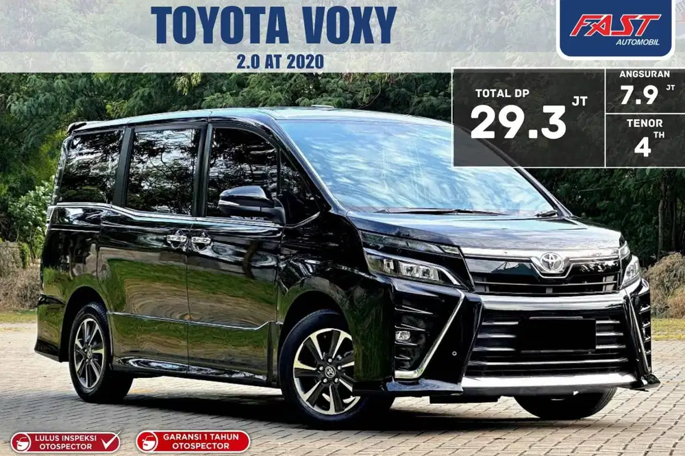 TOYOTA VOXY 2020 2.0 AT PANORAMIC KM.62RB & PAJAK PANJANG