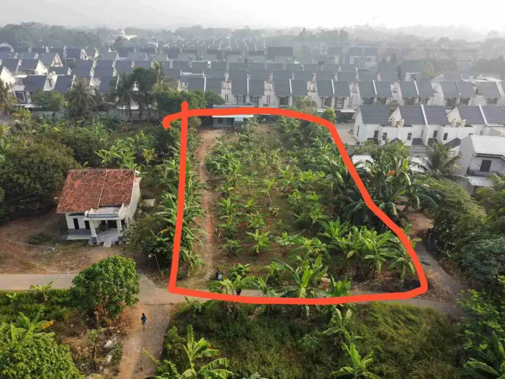 Tanah Luas Dekat cluster Citra Garden serpong
