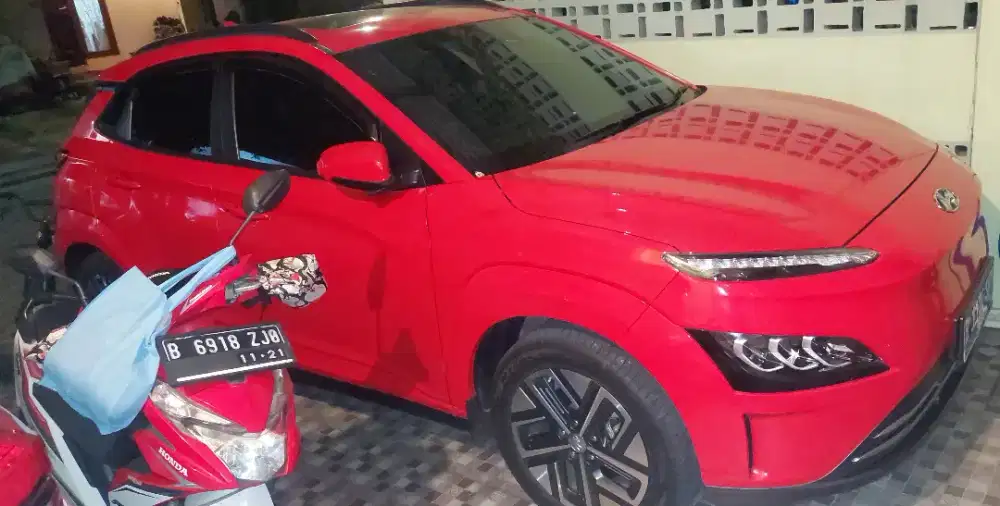 Km 25rb Hyundai Kona 2021 Listrik