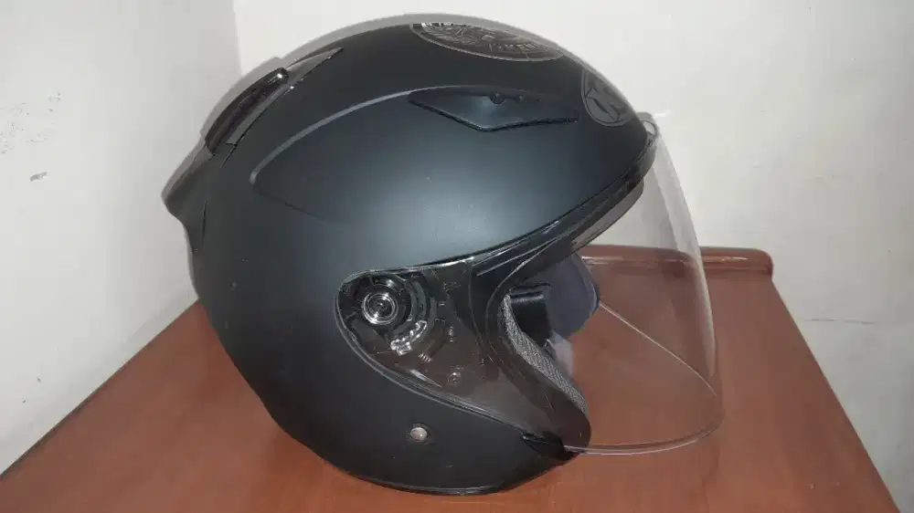 Helm KYT Galaxy Flat Double Visor