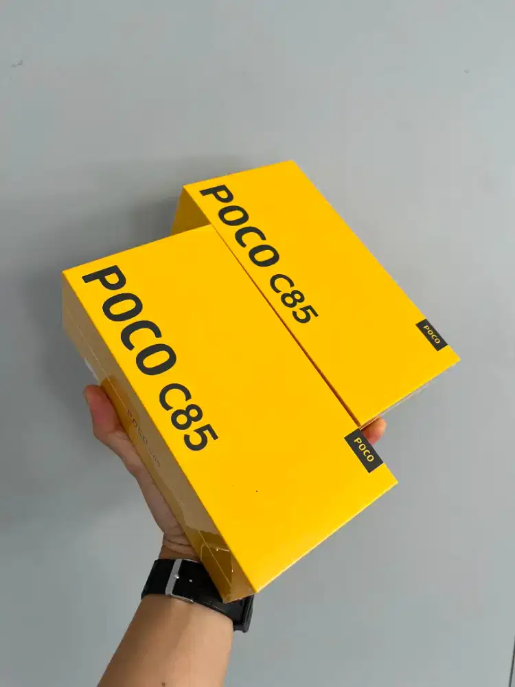 Poco C85 6/128 GB New Segel Garansi Resmi 15 Bulan Norepack Promo