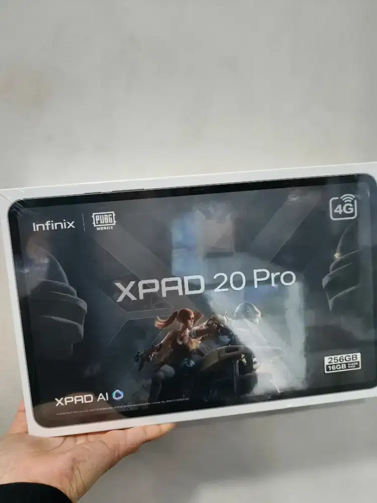 INFINIX XPAD 20 PRO 8+8/256GB GARANSI FRESH RESMI INFINIX