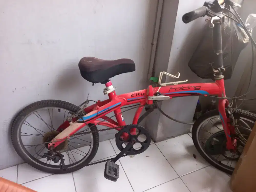 Sepeda lipat element city folding 20 inch