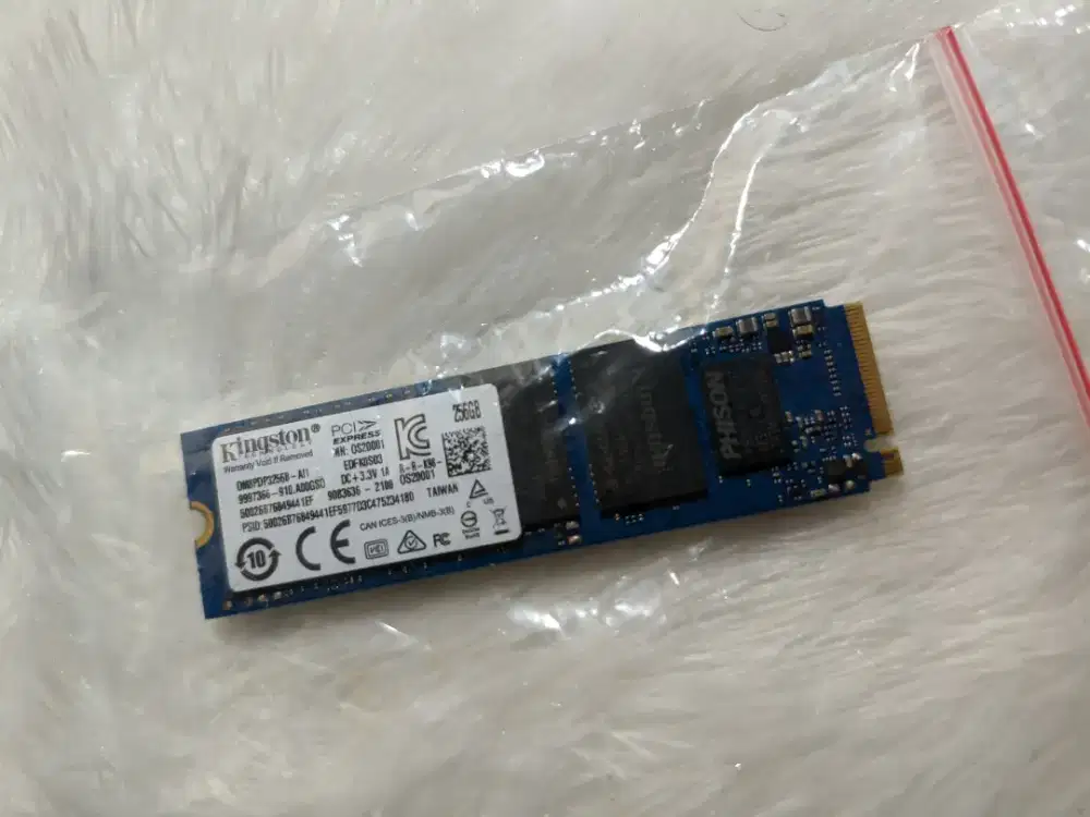 SSD NVMe Gen 3 256 GB Kingston
Sentinel Health 93%