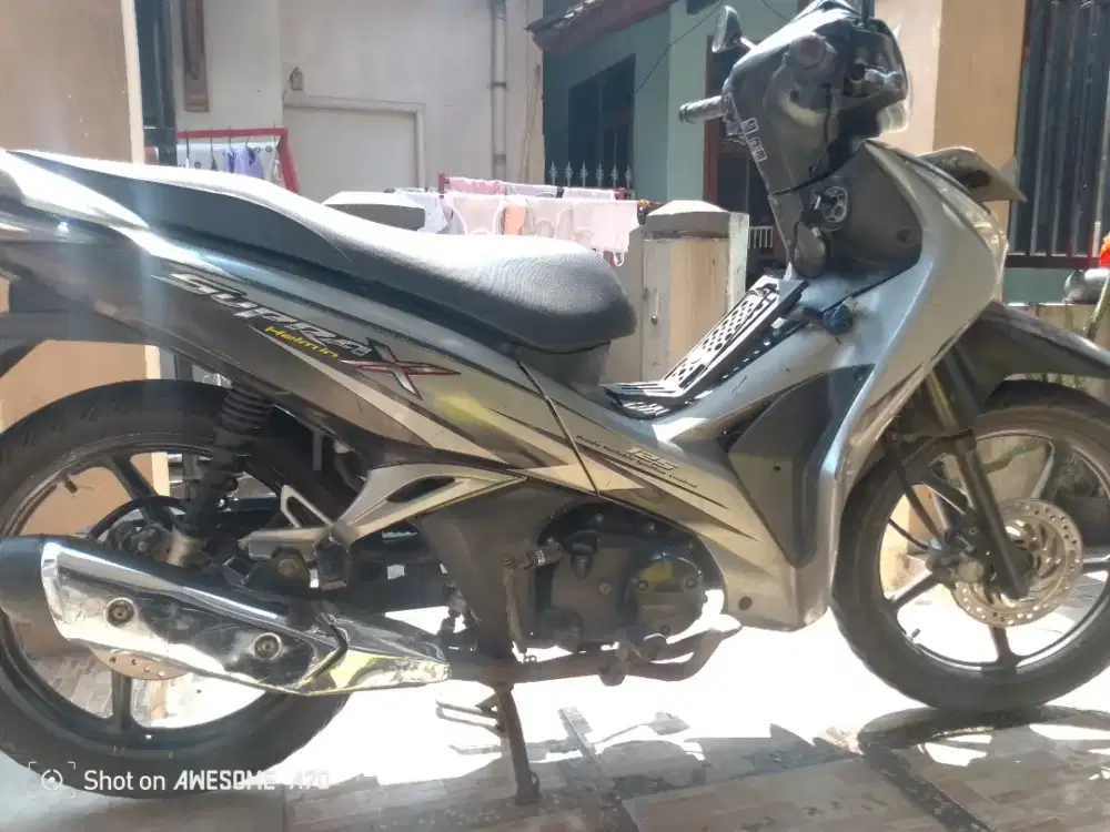 Honda Supra X125 Double Cakram Helm In