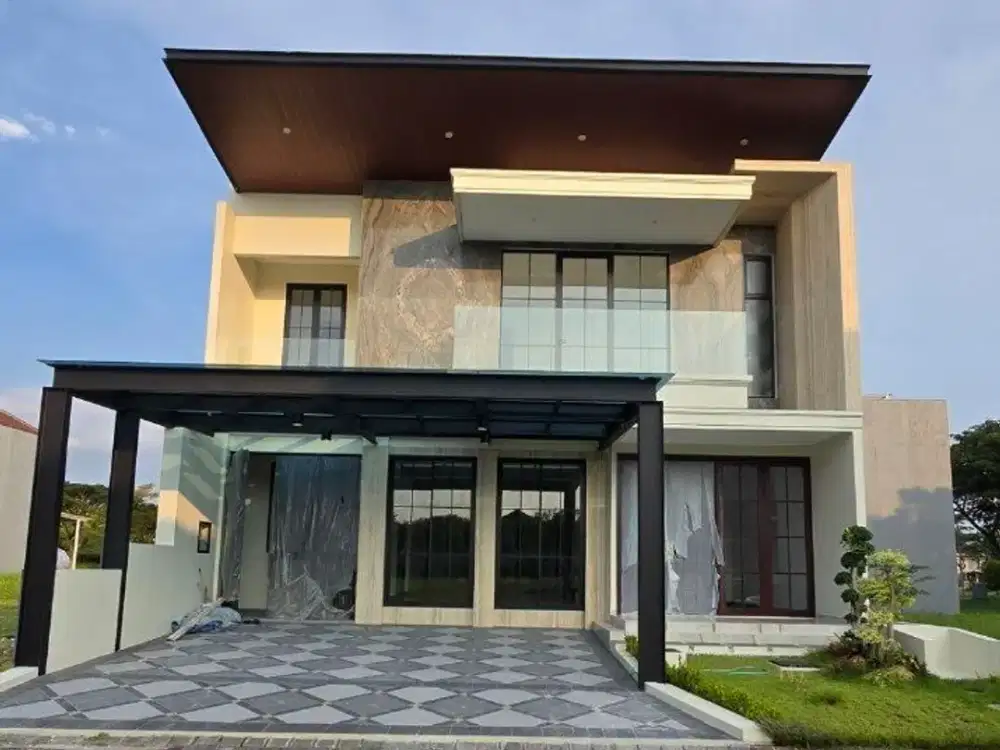 RUMAH PAKUWON CITY GRAND ISLAND NEW GRESS MINIMALIS STRATEGIS FAVORITE