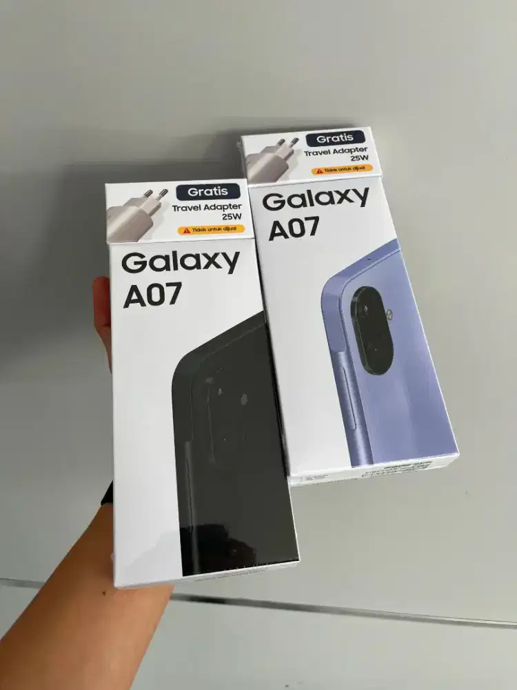 Samsung Galaxy A07 6/128 GB New Segel Garansi Resmi 12 Bulan Norepack