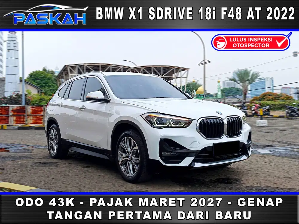 Facelift BMW X1 Sdrive 18i F48 2022 Bunga 4.25% Tax MARET 2027 Genap