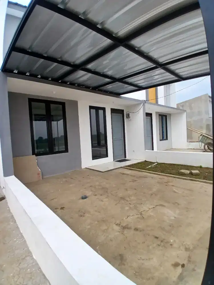 Foresale rumah contemporer modern dekat pusat kota legalitas SHM