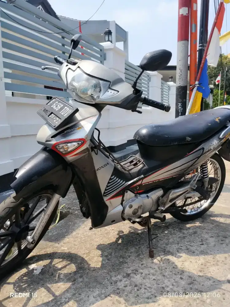 Supra X 125 karbu 2006 Lengkap tuker Jupiter Revo Absolute Verza Mega