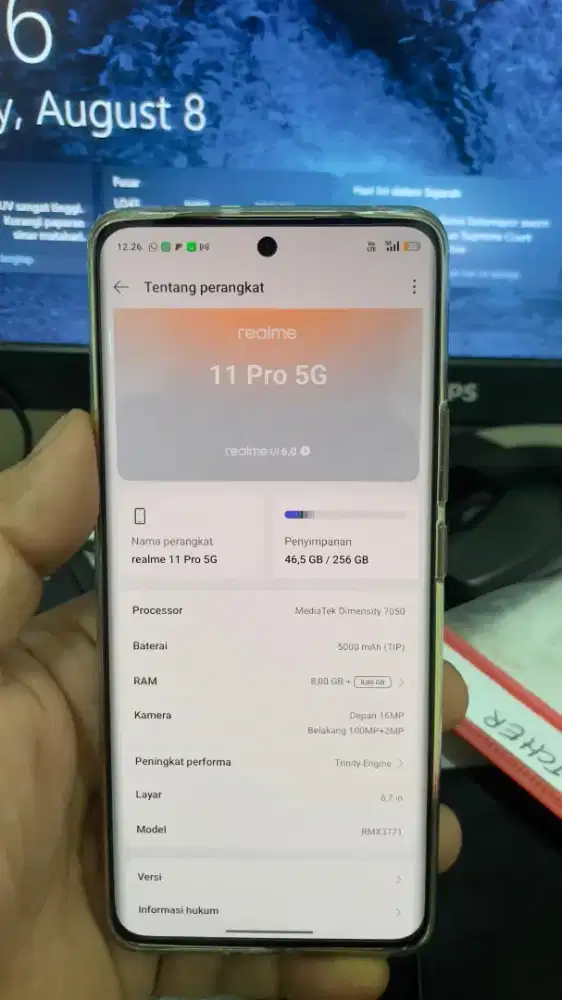 Realme 11 Pro 5G 8+8/256gb