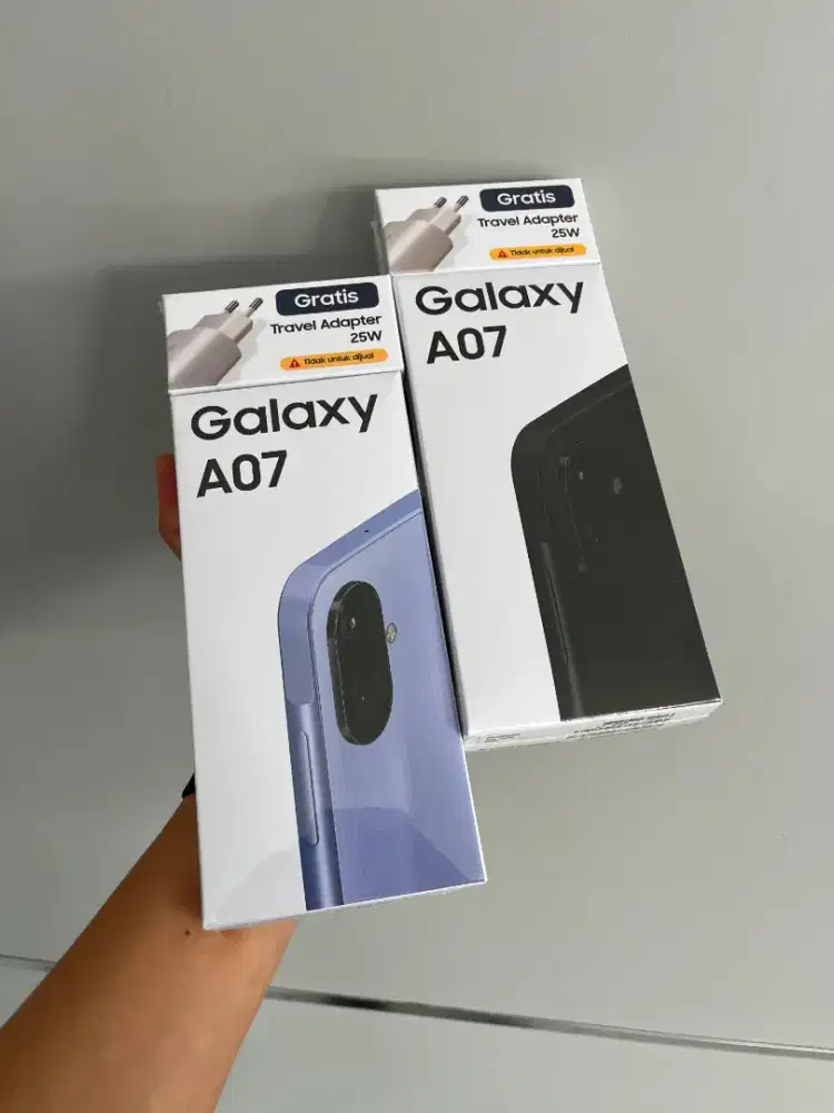 Samsung Galaxy A07 6/128 GB New Segel Garansi Resmi 12 Bulan Norepack