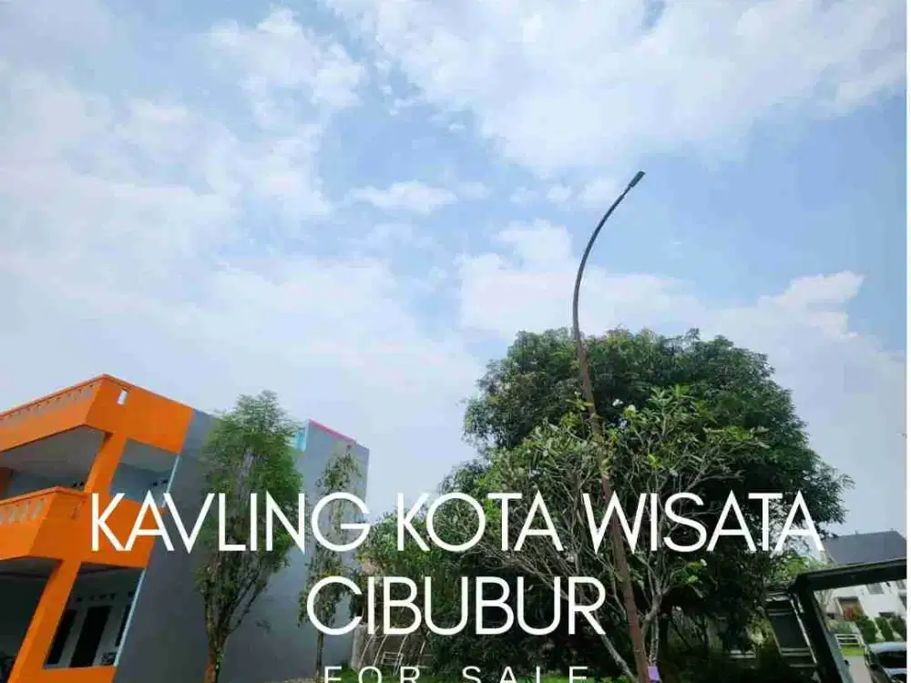 Di jual kavling kota wisata cibubur
