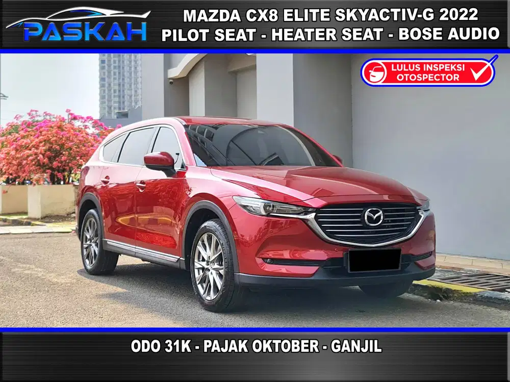 Mazda CX8 Elite 2022 cx 8 ELITE 2022 PASKAH Odo=31k GanjiL Bunga=4.25%