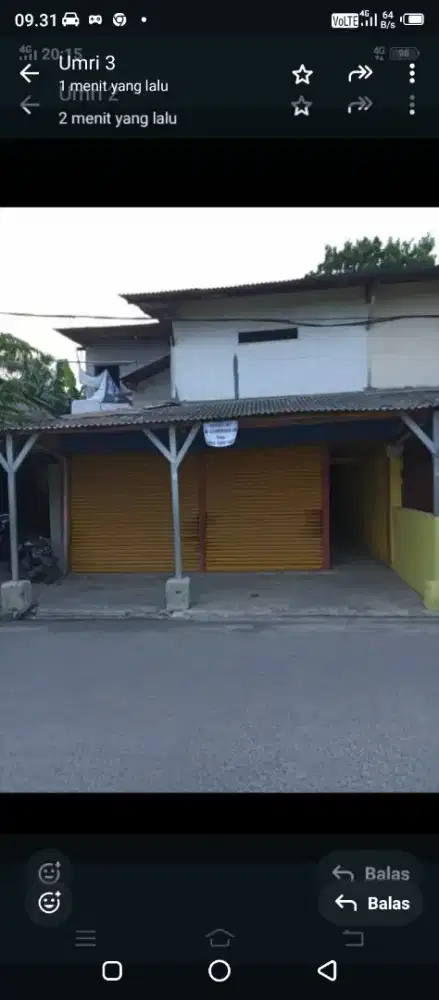 rumah di kontrakkan