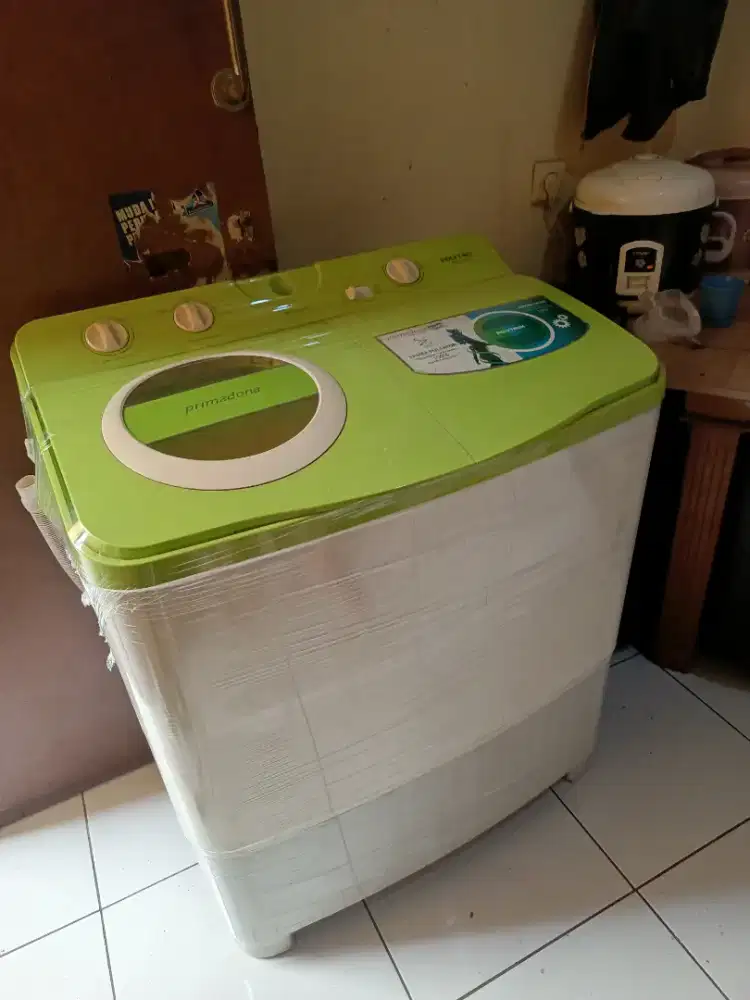 Mesin cuci merk Politron kap 9kg normal siap pakai