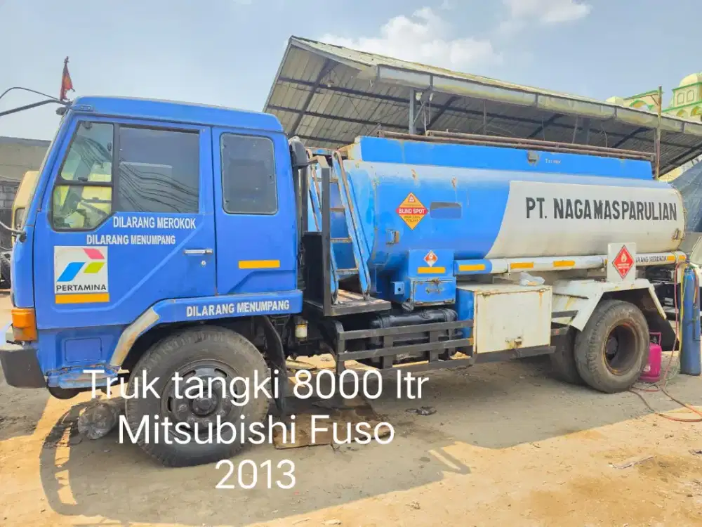 Tangki BBM 8000 liter lengkap dg mobil