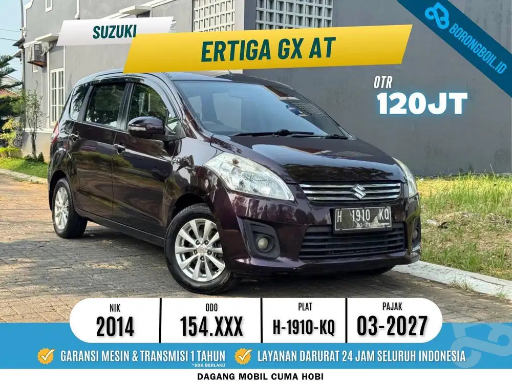ERTIGA GX AT 2014 - merah metalik