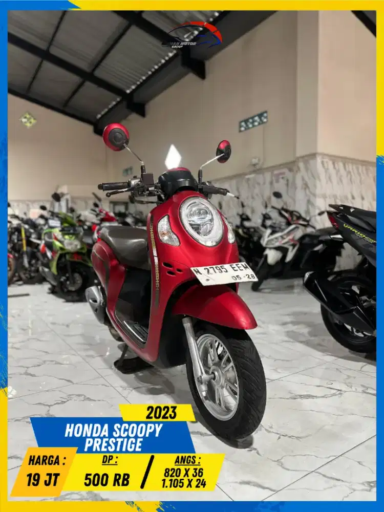 HONDA SCOOPY PRESTIGE 2023 NEGO MASZEHH HIKMAH MOTOR KEPUH MALANG