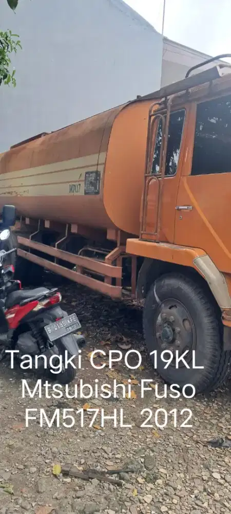 Tangki CPO 19KL lengkap