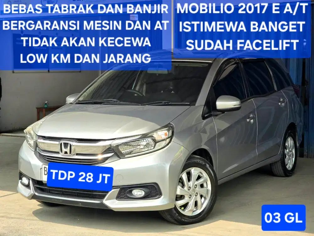 Honda Mobilio 2017 E Cvt AT Automatic model 2018 E RS Prestige 2016