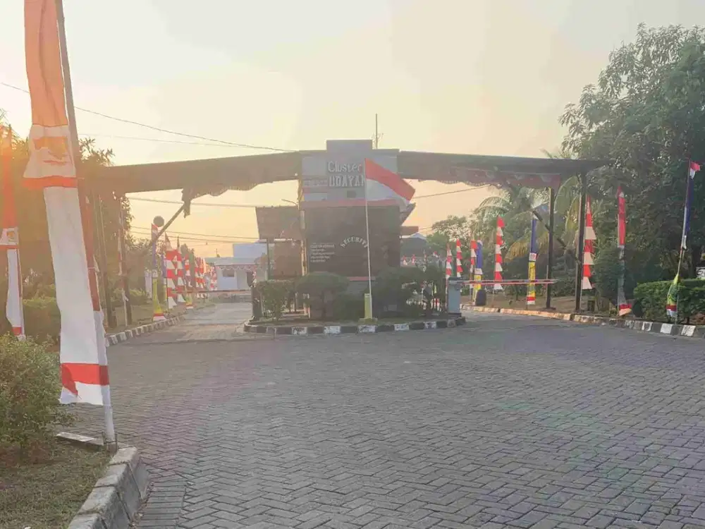 jual cepat rumah siap huni cluster one gate system