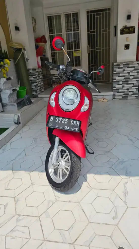 Motor Honda Scoopy Prestige AT Merah 2022