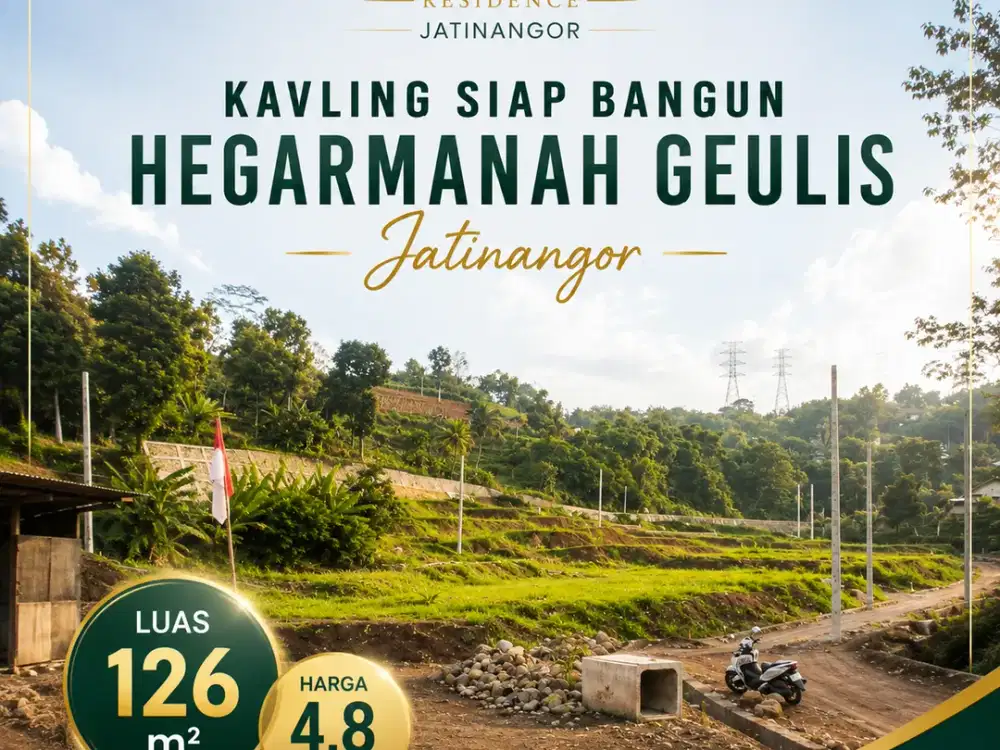 Dijual Tanah Kavling Jatinangor, Dekat Kampus & Akses Tol