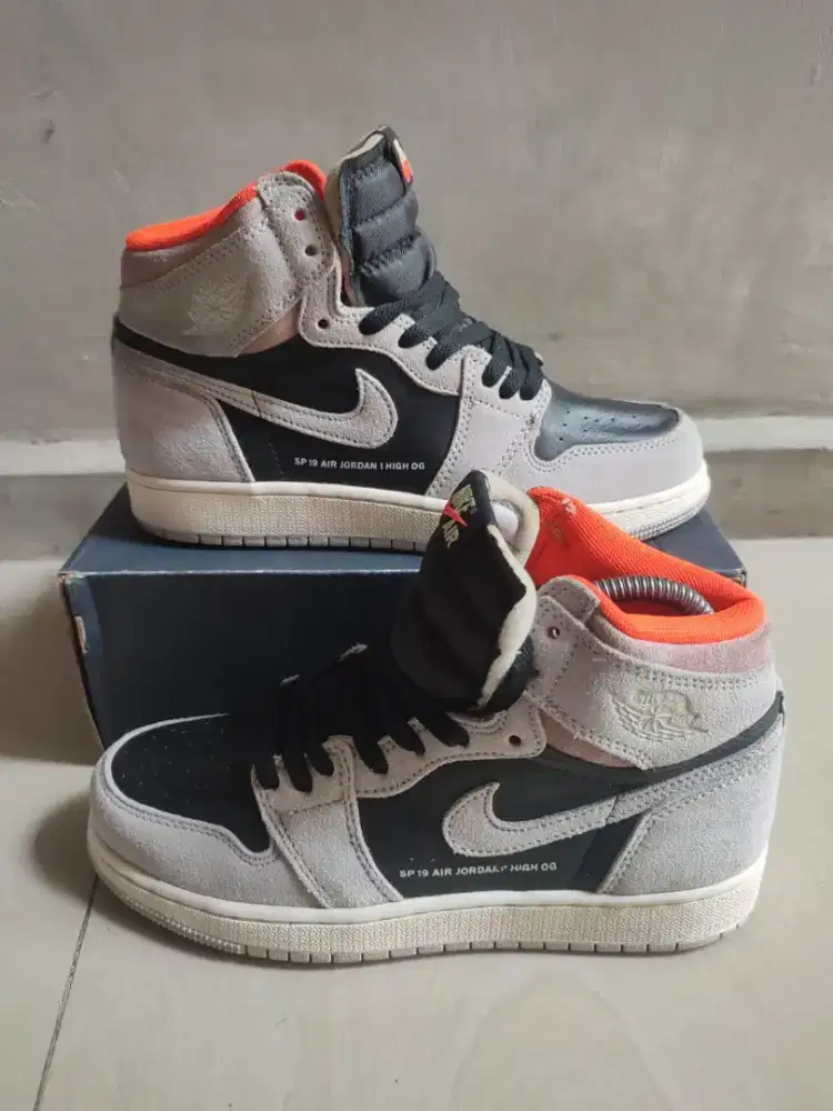 Sepatu AIR JORDAN NEUTRAL GREY size 38