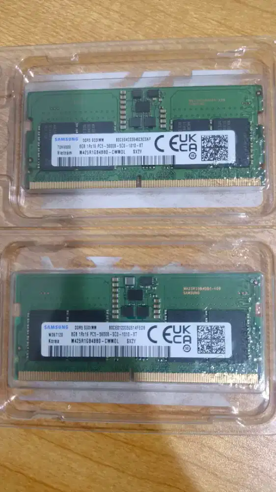SAMSUNG RAM DDR5 SODDIM 8GB 2PCS