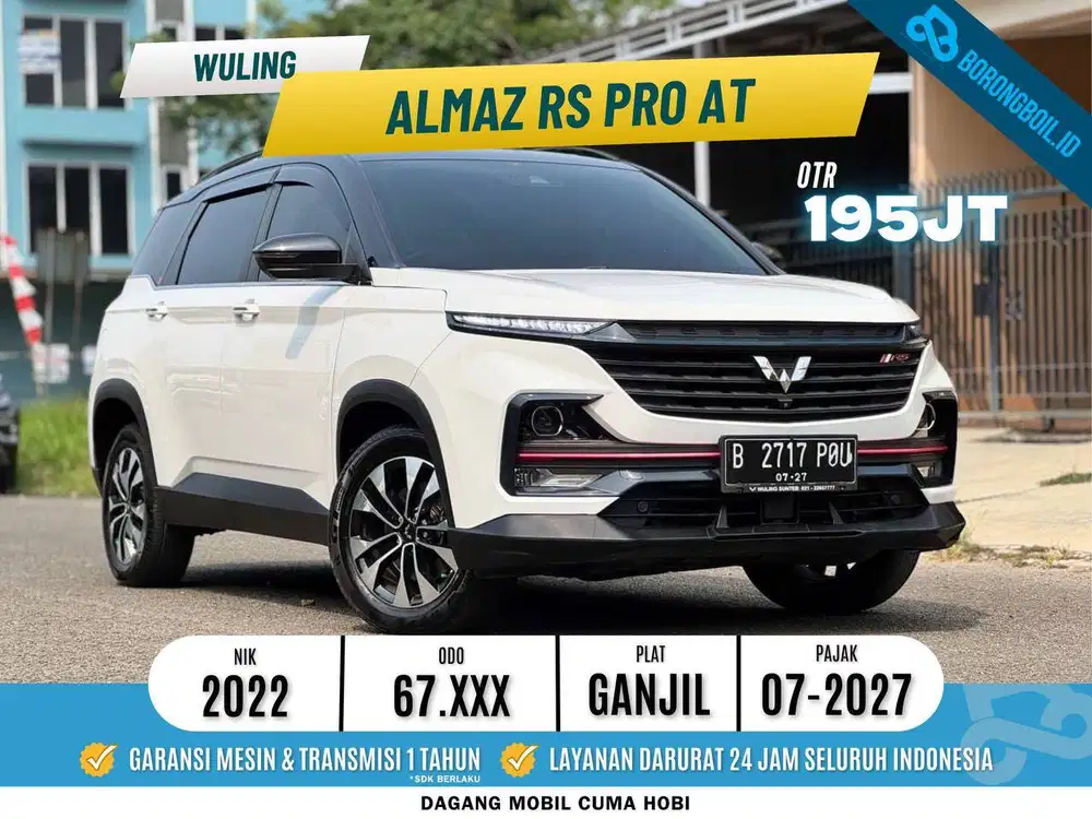 Wuling Almaz RS Pro AT Putih 2022