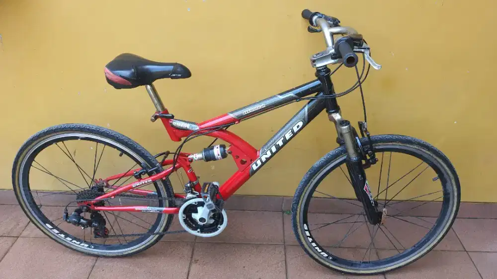 ((JUAL))MTB UNITED FULLSUS WARRIOR LANGKA
