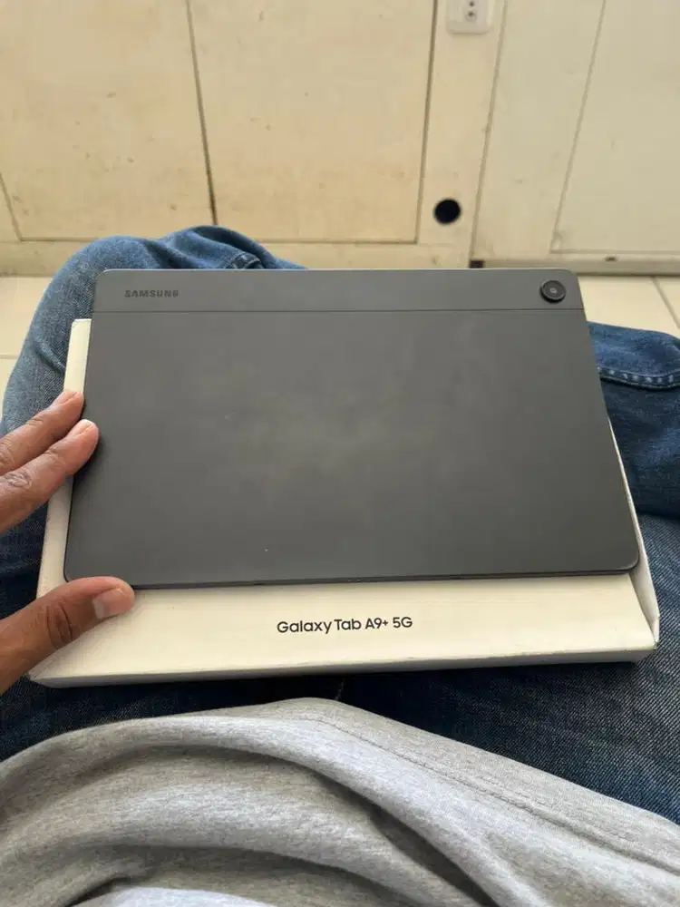 Tab samsung A9 + 5G 8/128 celluler fulset mulus