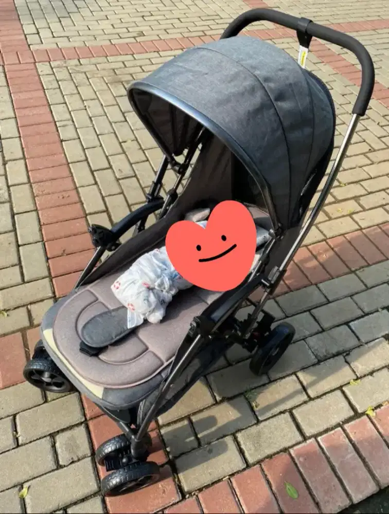 DIJUAL STROLLER PLIKO STREAM – SIAP PAKAI!