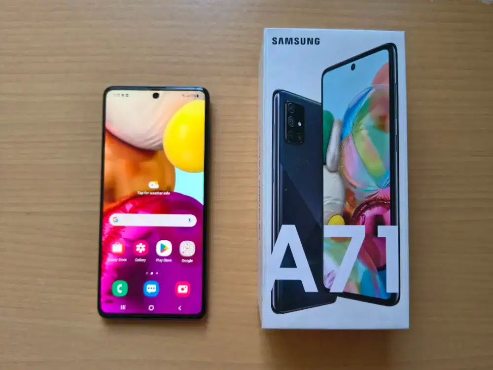 Samsung Galaxy A71 8/128 GB Hitam