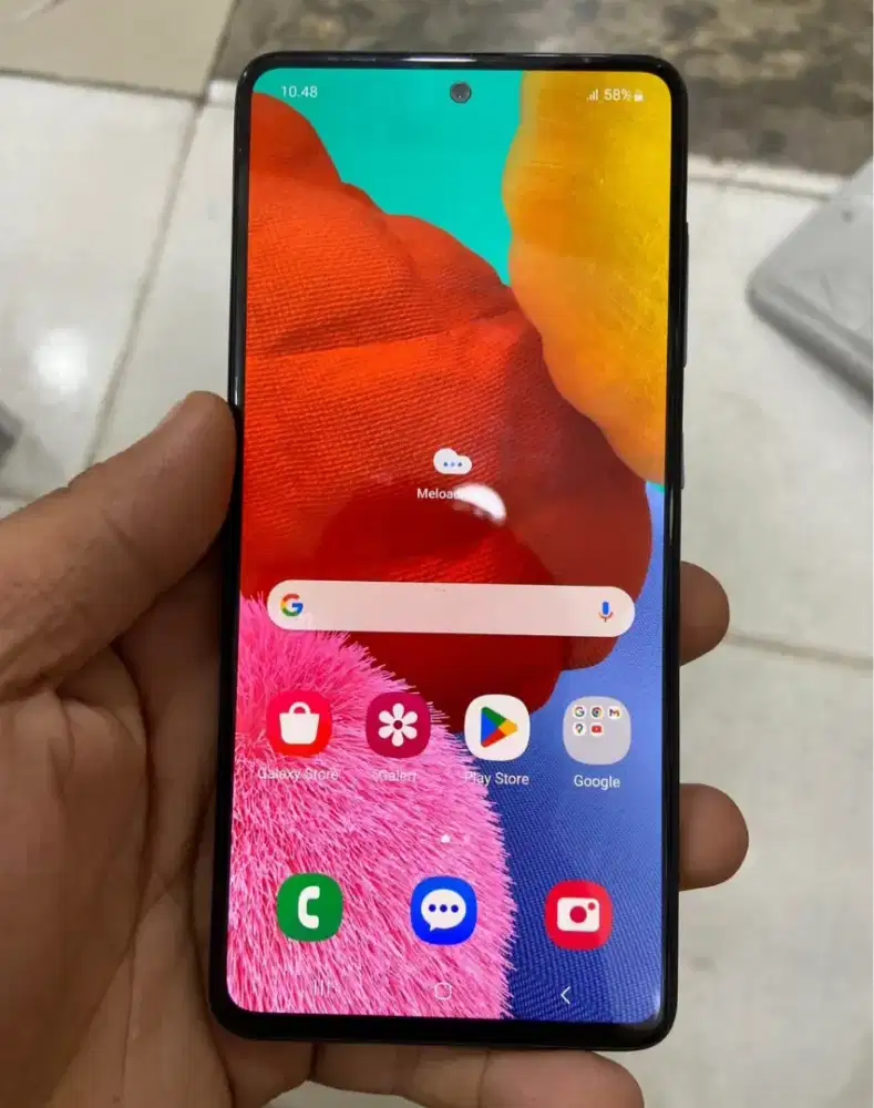 Samsung galaxy a51 6/128gb lengkap fullset super mulus