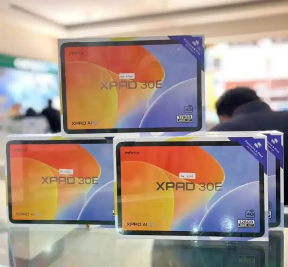 INFINIX XPAD 30E 4/128GB GARANSI RESMI 1 TAHUN