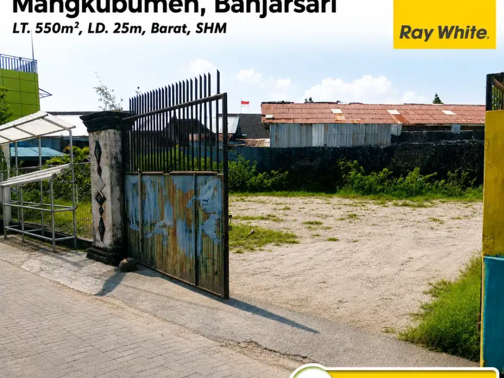Tanah Siap Bangun Di Mangkubumen Dekat Stasiun Balapan Cocok Untuk Kost