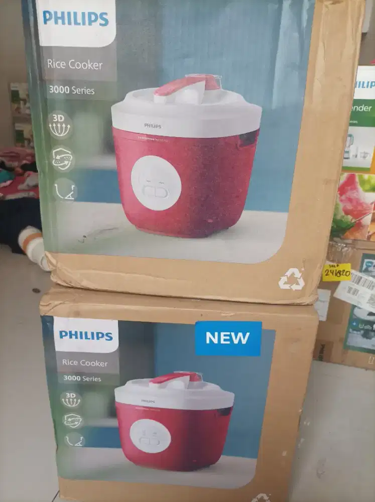 Rice cooker philips 1,8L 3000 series fresh defence
