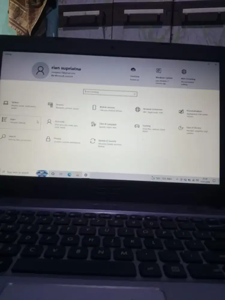 Laptop asus X441BA AMD