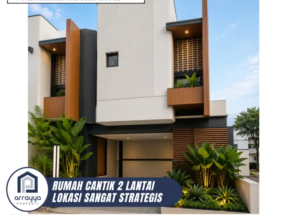 DIJUAL RUMAH CANTIK SIAP HUNI LINGKUNGAN ASRI DI FAVOURY HOUSE (ENB690)