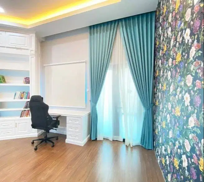 Jasa tukang pasang gorden model terbaru gorden blackout gorden kantor