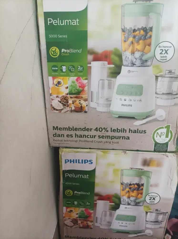 Blender+Chopper Philips 2L HR2223