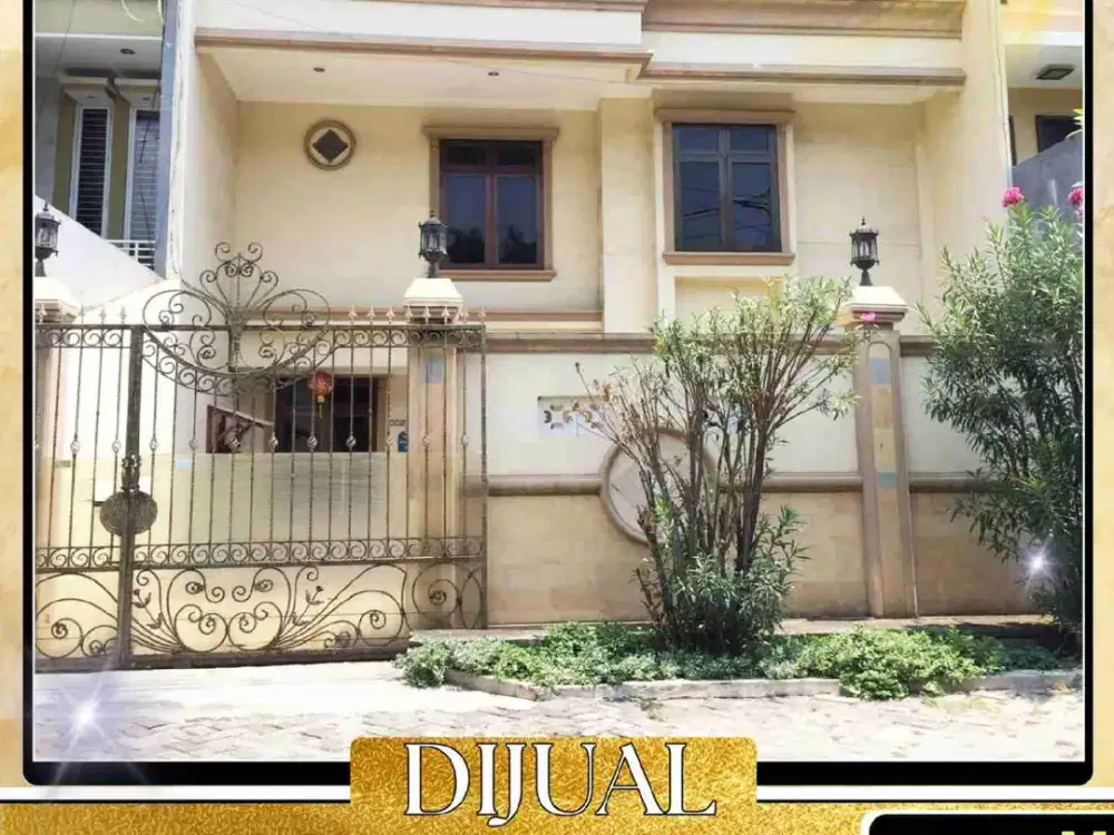 DIJUAL RUMAH 2,5 LANTAI LUAS TANAH 230 M² DI TAMAN PALEM LESTARI CENGKARENG JAKARTA BARAT