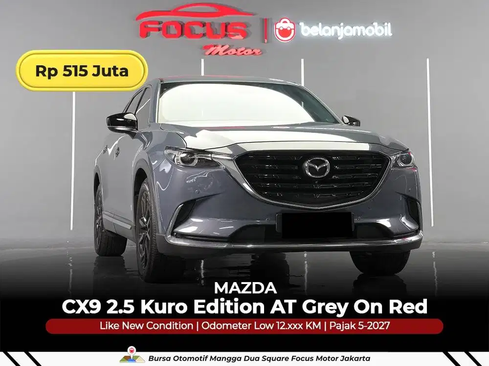 [ LOW KM 12RB ] Mazda CX9 CX-9 CX 9 2.5 Kuro Edition AT 2023 2024