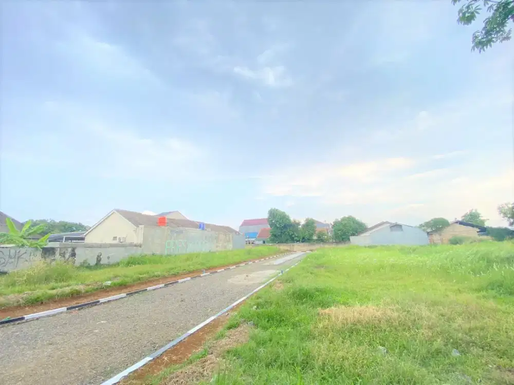 Tanah Siap Balik Nama, Dekat Akses Stasiun Cilebut, 2 Juta-an/m2